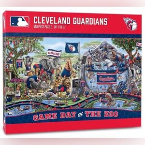 500 Piece Puzzle - Cleveland Guardians At The Zoo - NWT